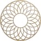 Ekena Millwork Cannes Wood Fretwork Pierced Ceiling Medallion, Birch, 38"OD x 13"ID x 3/8"T CMWP38X38X0375CNBI - alternate 1